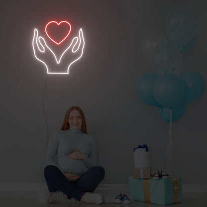 Protect The Love Neon Sign Fashion Led Neon Sign | Shineneon