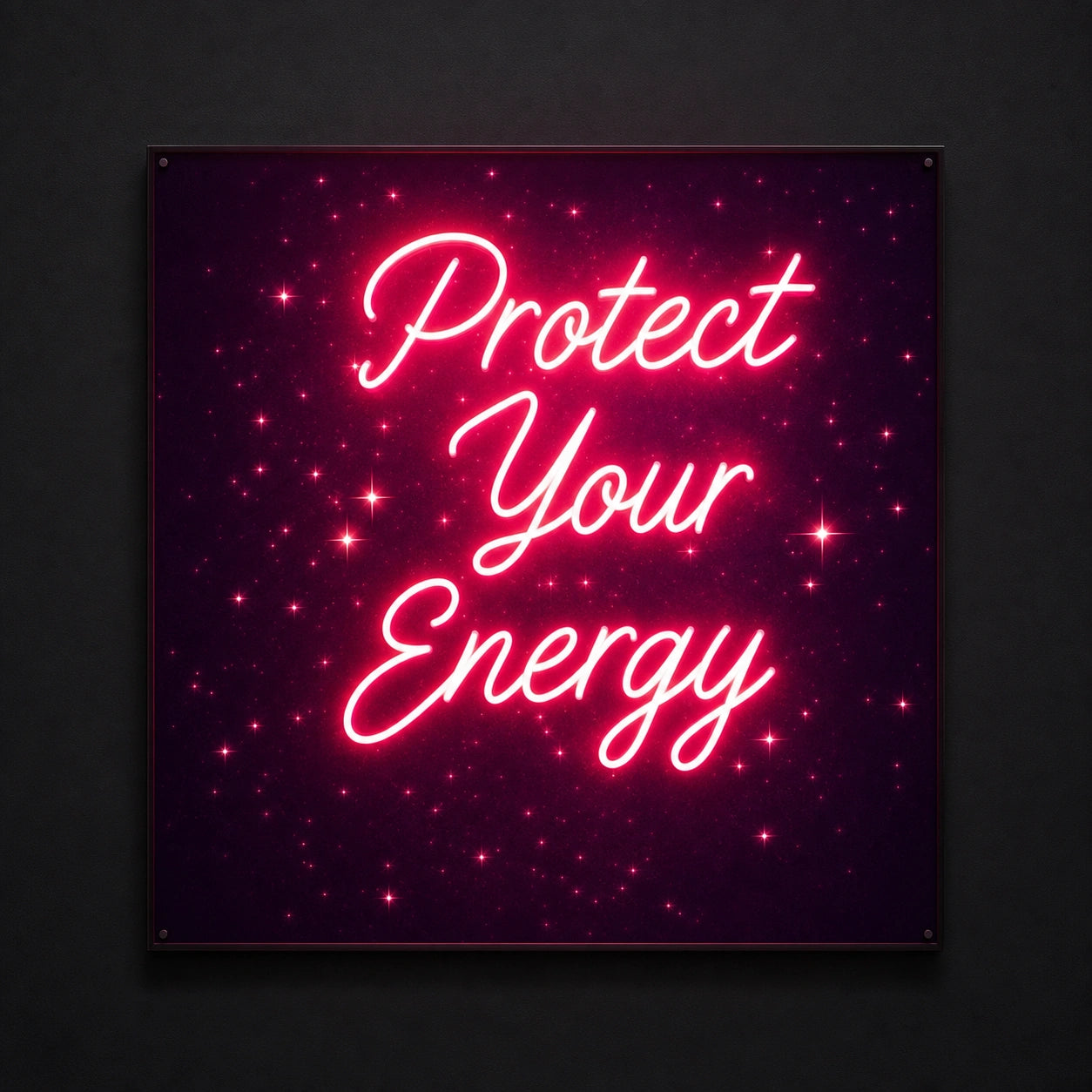 Protect Your Energy LED Neon Sign Garage Man Cave Neon Sign main product image