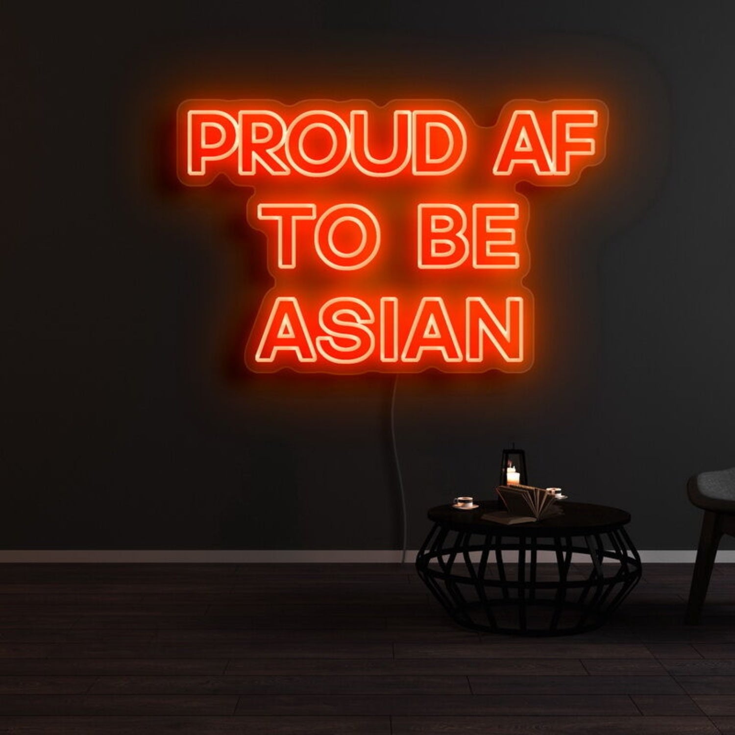Proud Af To Be Asian Led Neon Sign | Shineneon