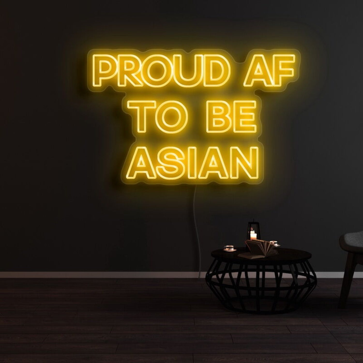 Proud Af To Be Asian Led Neon Sign | Shineneon