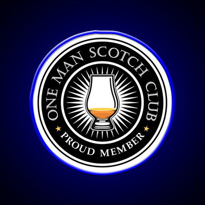 Proud Member Scotch Club Whiskey Drink Bar Led Neon Sign Rgb Color - Shineneon