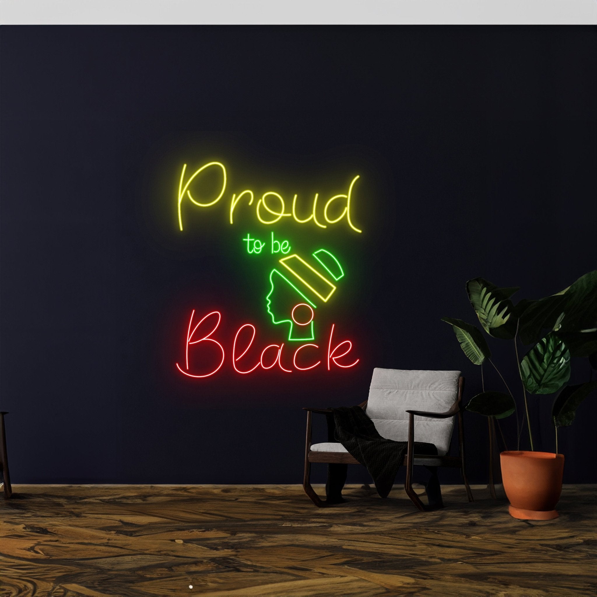 Proud To Be Black Neon Sign - Shineneon