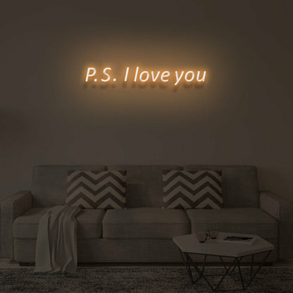 Ps I Love You Led Neon Sign | Shineneon