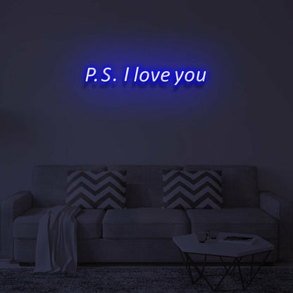 Ps I Love You Led Neon Sign | Shineneon