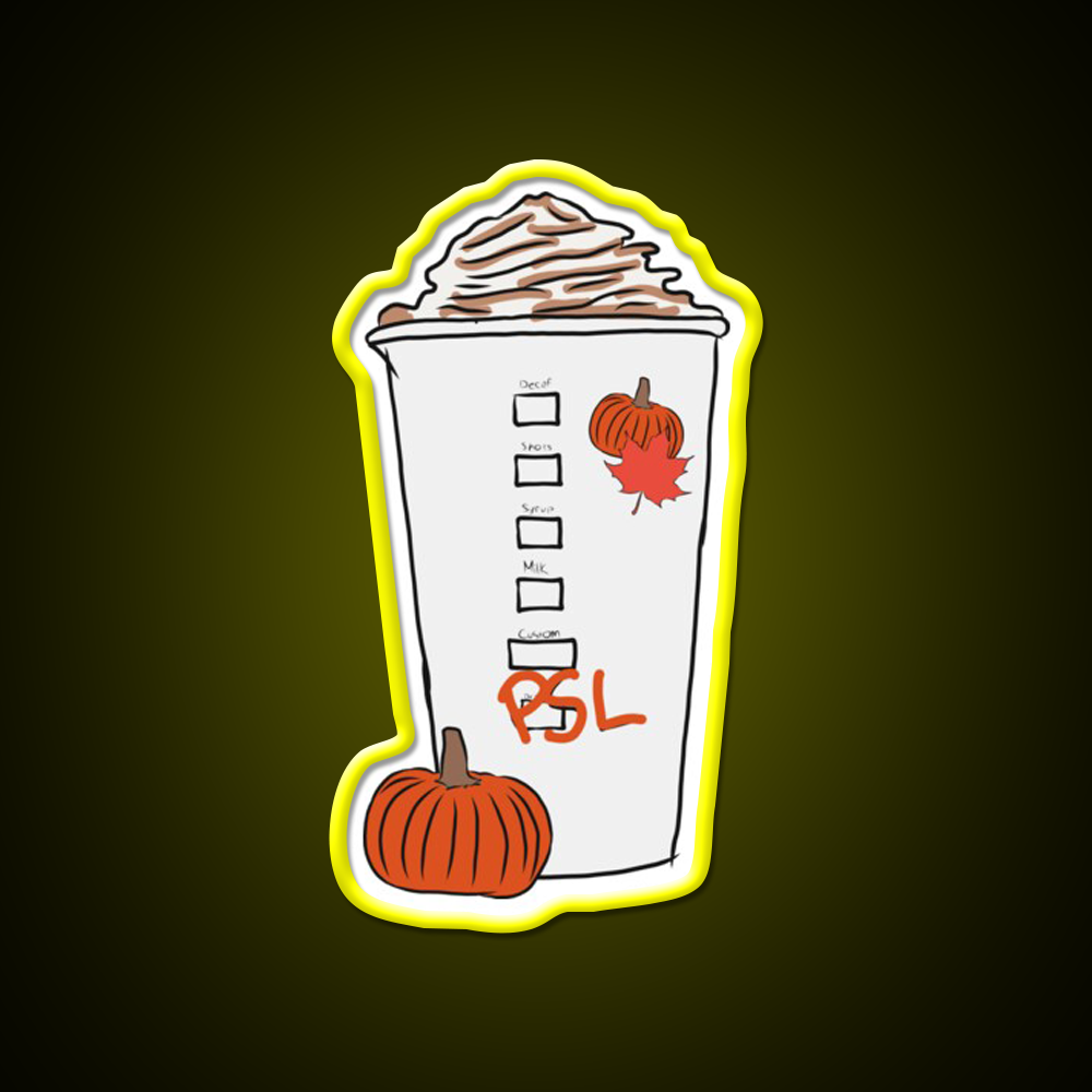 Psl Cafe Led Neon Sign Espresso Bar Art Rgb Color