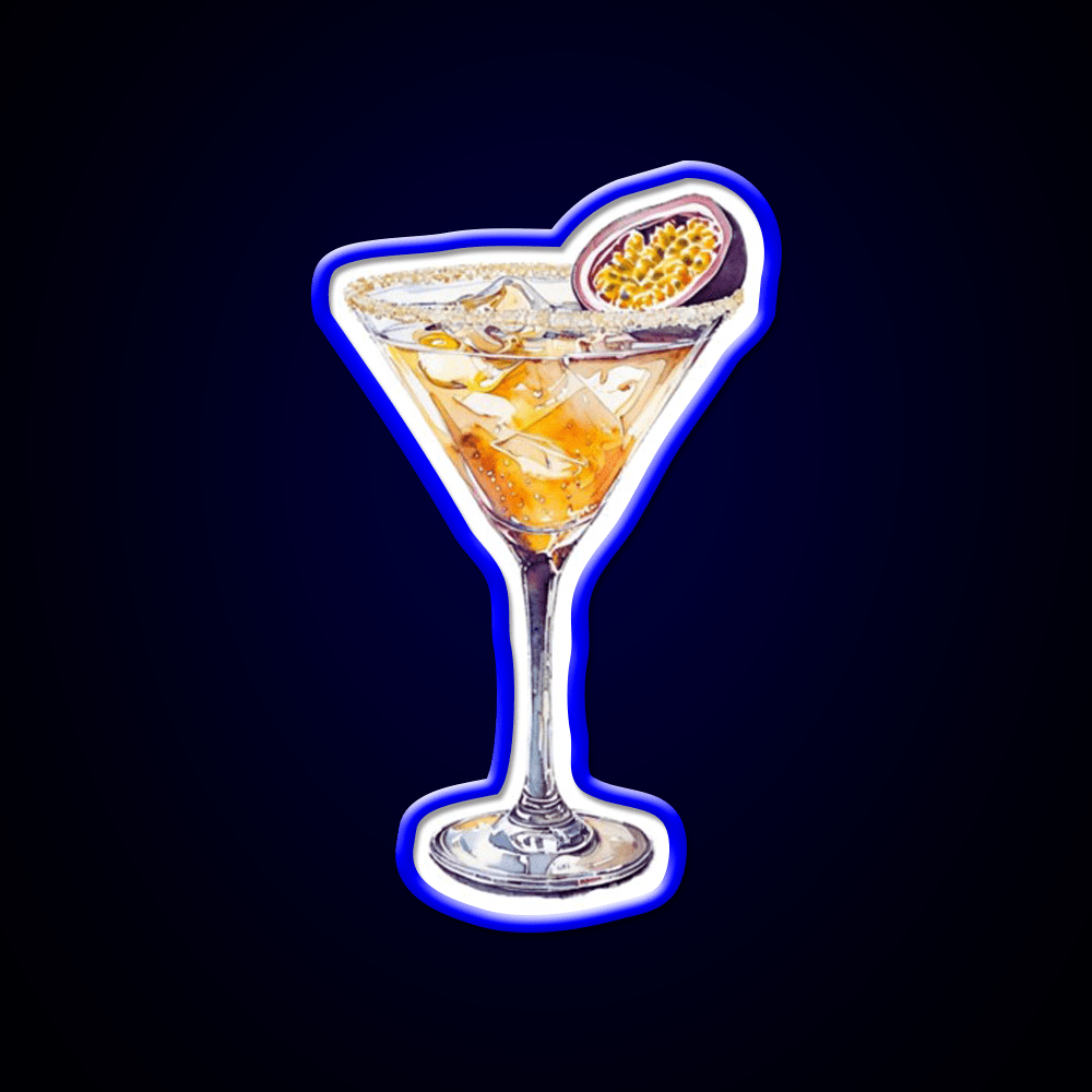 Pstar Martini Cocktail Bar Decor Led Neon Sign Rgb Color - Shineneon