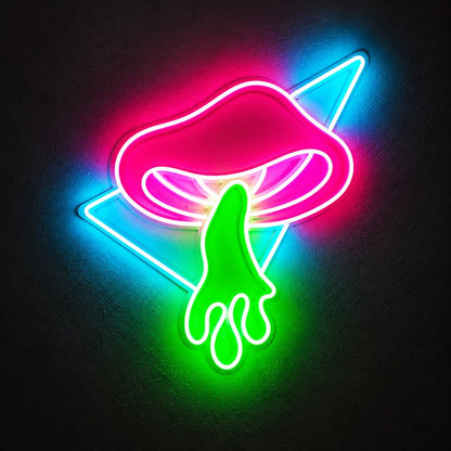 Psychedelic Mushroom LED Neon Sign - Shineneon