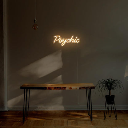 Psychic Blue Artistic Led Neon Sign For Modern Studio Decor | Shineneon