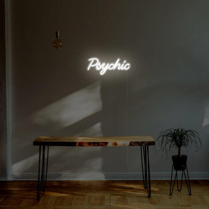 Psychic Blue Artistic Led Neon Sign For Modern Studio Decor | Shineneon