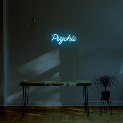 Psychic Blue Artistic Led Neon Sign For Modern Studio Decor | Shineneon