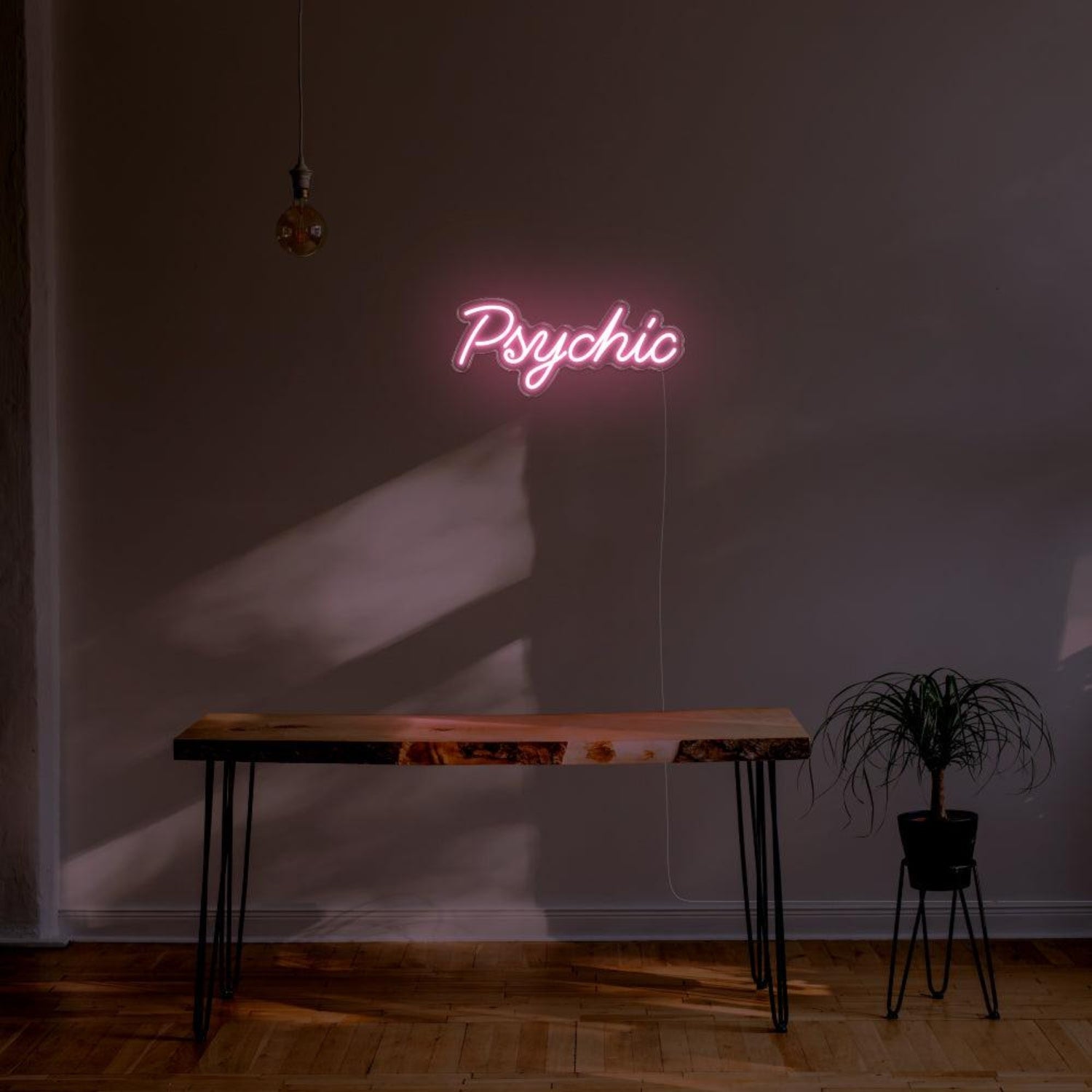 Psychic Blue Artistic Led Neon Sign For Modern Studio Decor | Shineneon