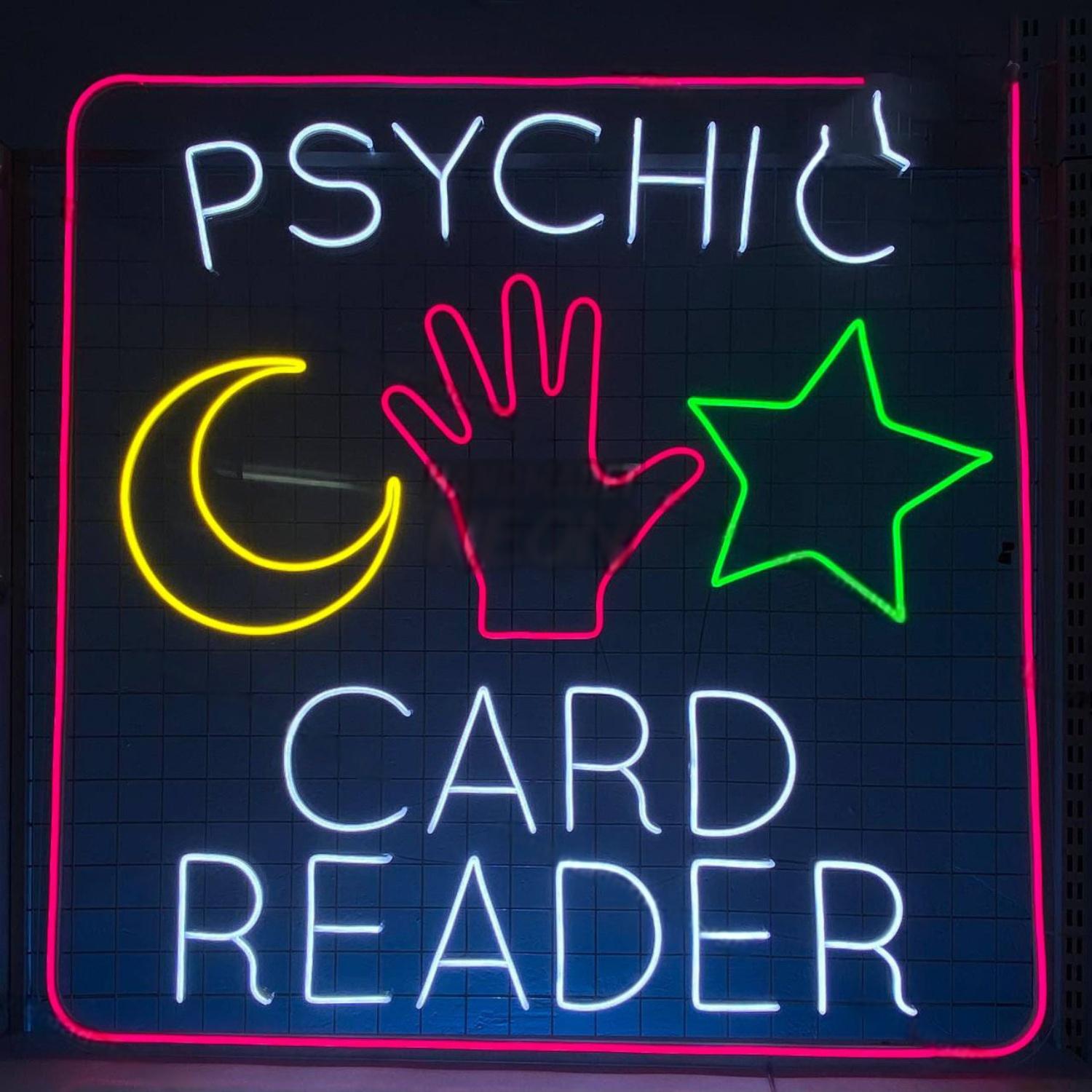 Psychic Card Reader Open Led Neon Sign Led Decor | Shineneon