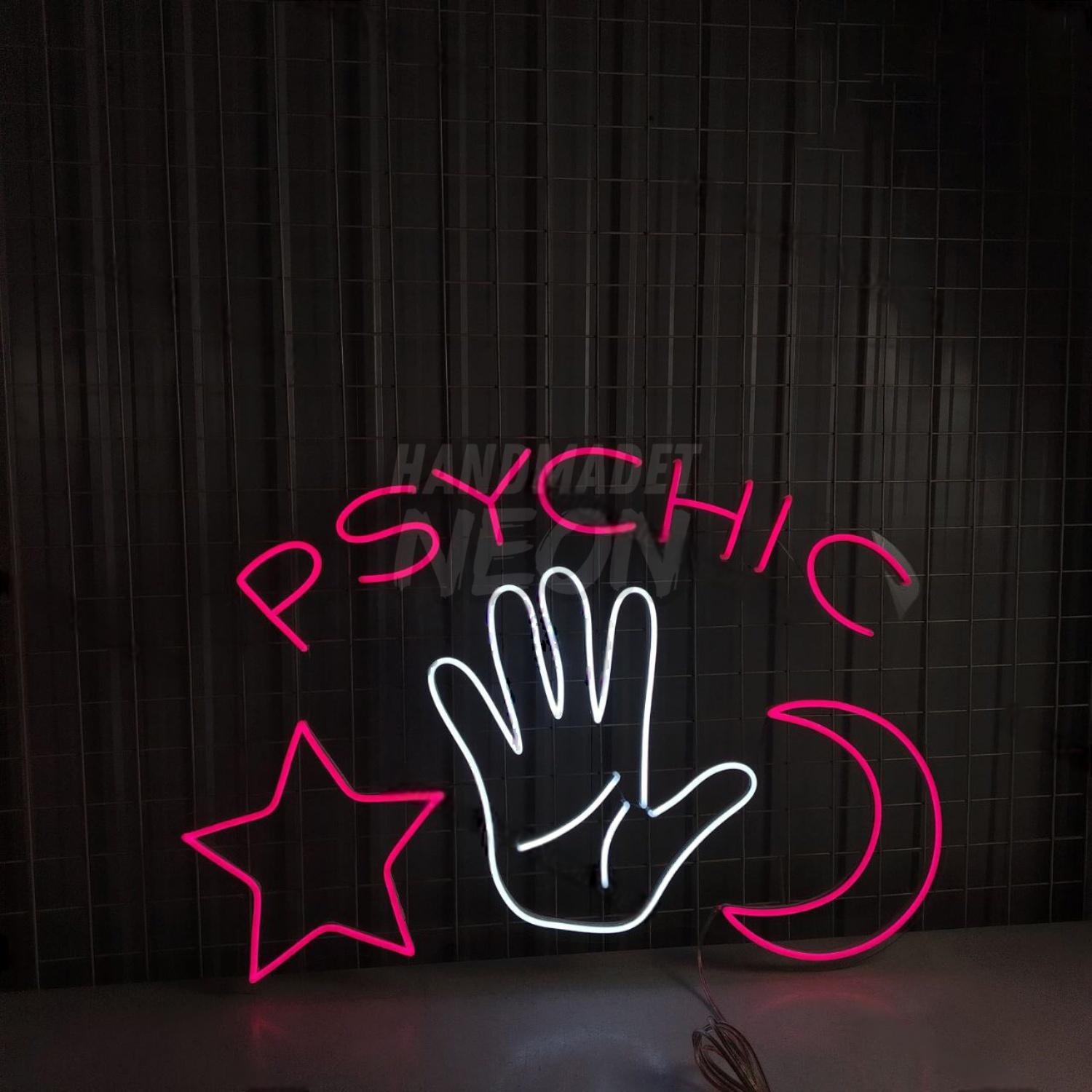 Psychic Led Sign Psychic Tarot Room Wall Decor | Shineneon