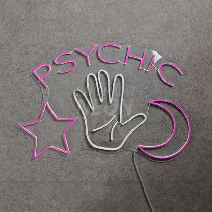 Psychic Led Sign Psychic Tarot Room Wall Decor | Shineneon