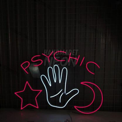 Psychic Led Sign Psychic Tarot Room Wall Decor | Shineneon