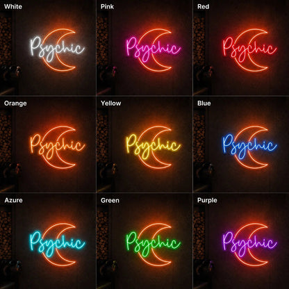 Psychic Moon LED Neon Sign - Shineneon
