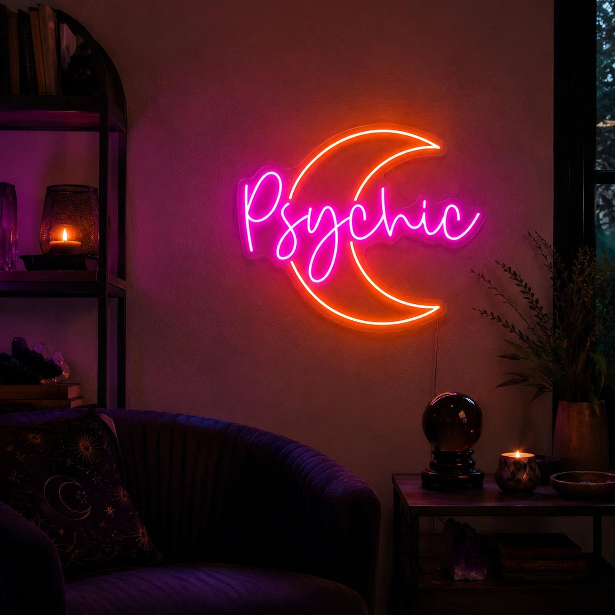 Psychic Moon LED Neon Sign - Shineneon