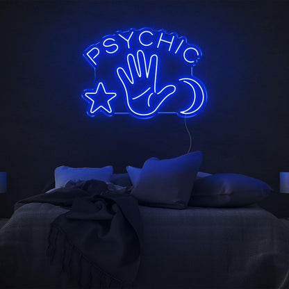 Psychic Yellow Mystic Symbols Led Neon Sign For Bedroom Decor | Shineneon