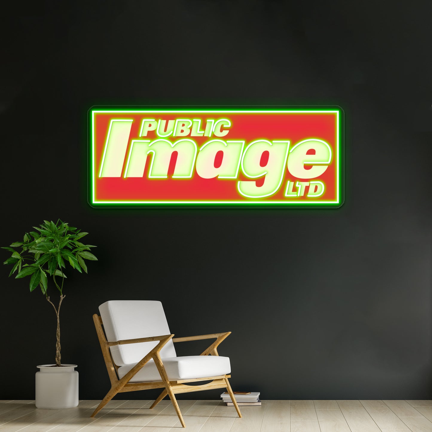 Public Image Artwork Led Signs For Room