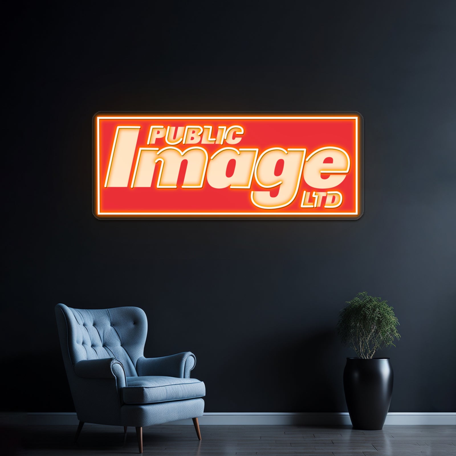 Public Image Artwork Led Signs For Room | Shineneon