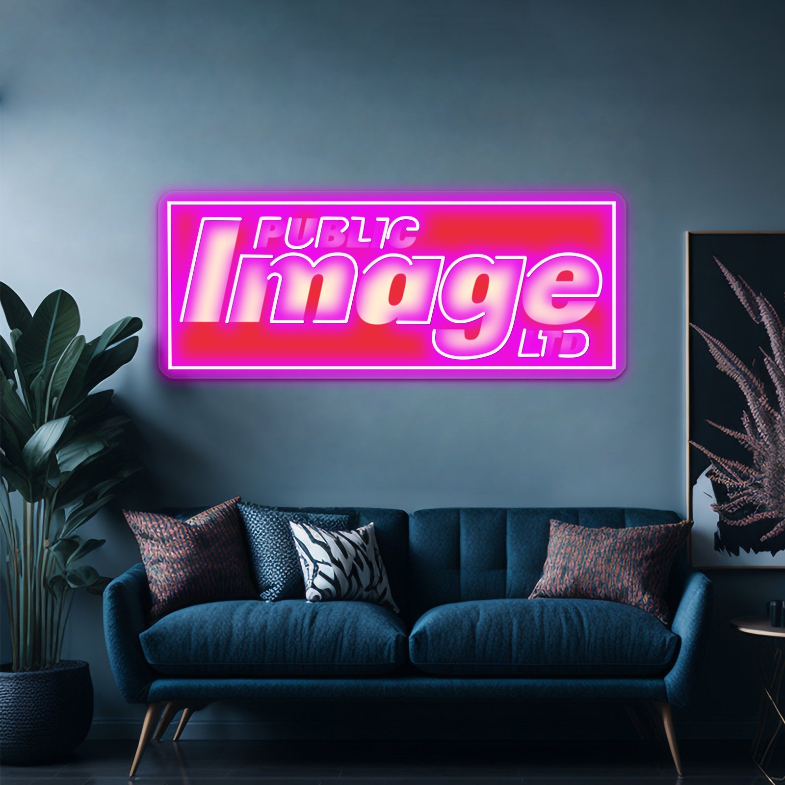 Public Image Artwork Led Signs For Room | Shineneon