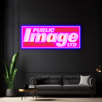 Public Image Artwork Led Signs For Room