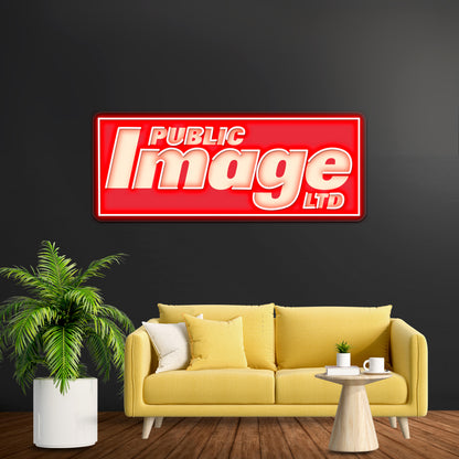 Public Image Artwork Led Signs For Room