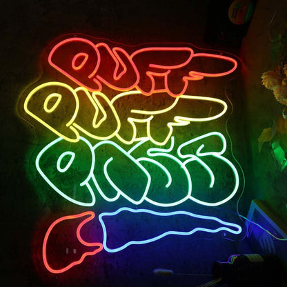 Puff Puff Custom Led Neon Sign - Shineneon