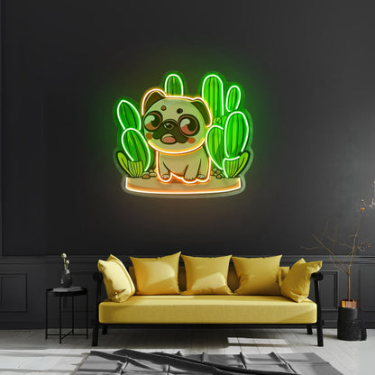 Pug Desert Led Neon Sign Light Custom Led Signs - Shineneon