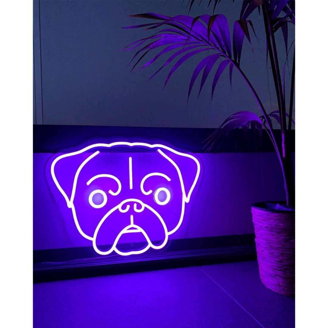 Pug Dog Led Sign Business Neon Sign - Shineneon