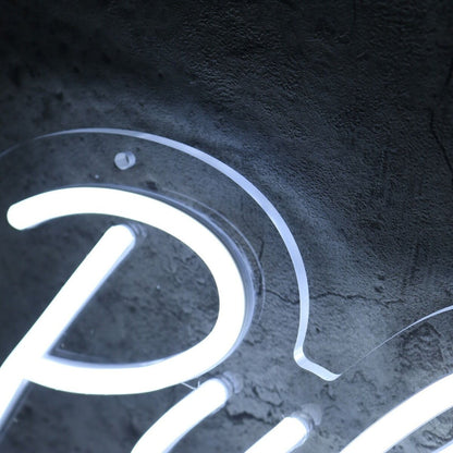 Pulius Jeppens White Led Neon Sign - Shineneon