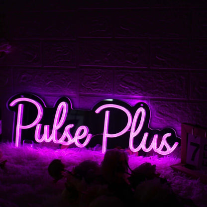 Pulse Plus Pink Led Neon Sign - Shineneon