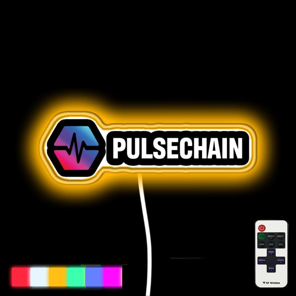Pulsechain Crypto Led Neon Sign - Shineneon