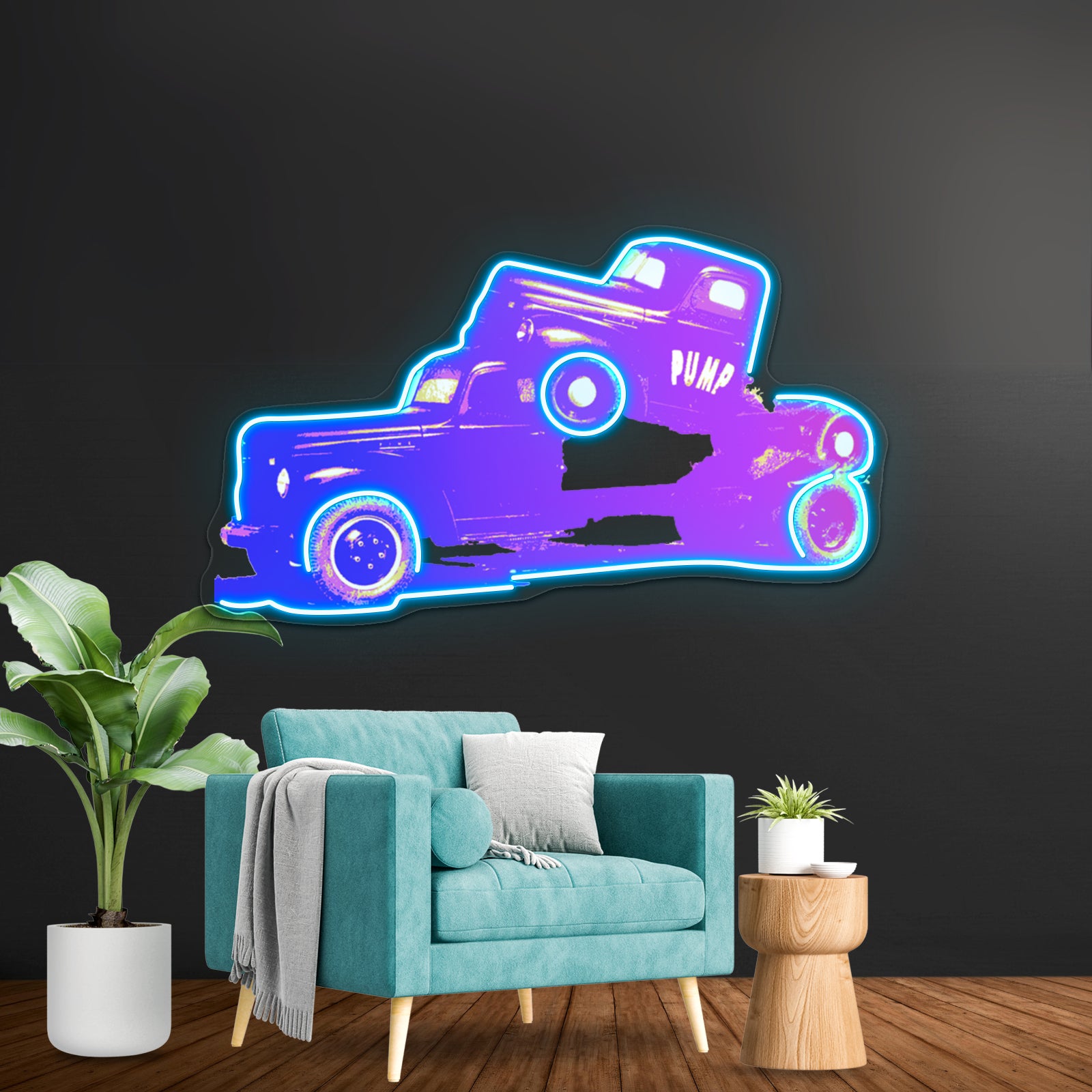 Pump Pop Artwork Led Signs For Room | Shineneon