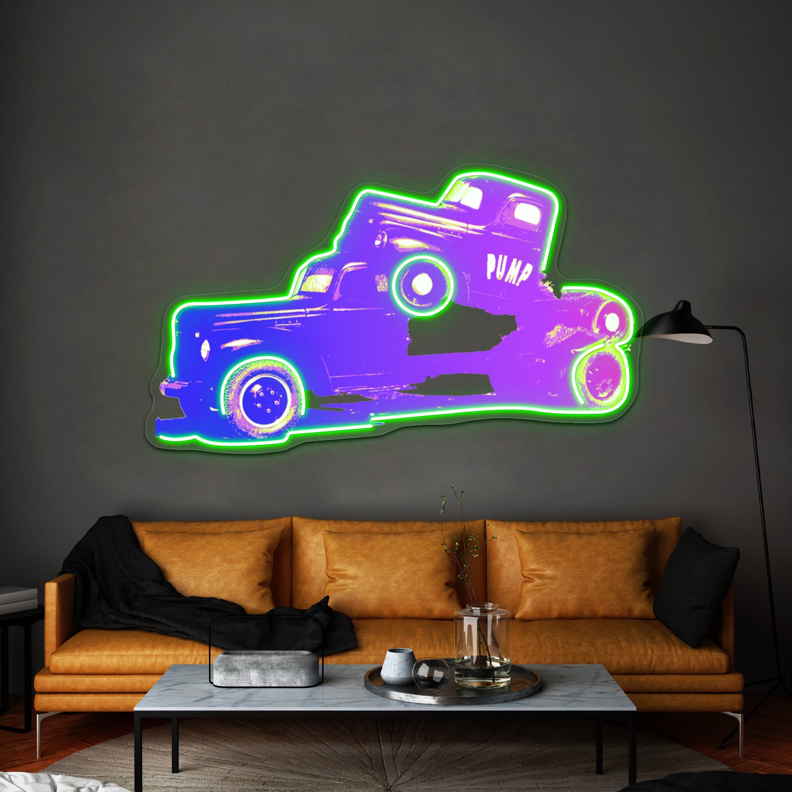 Pump Pop Artwork Led Signs For Room | Shineneon