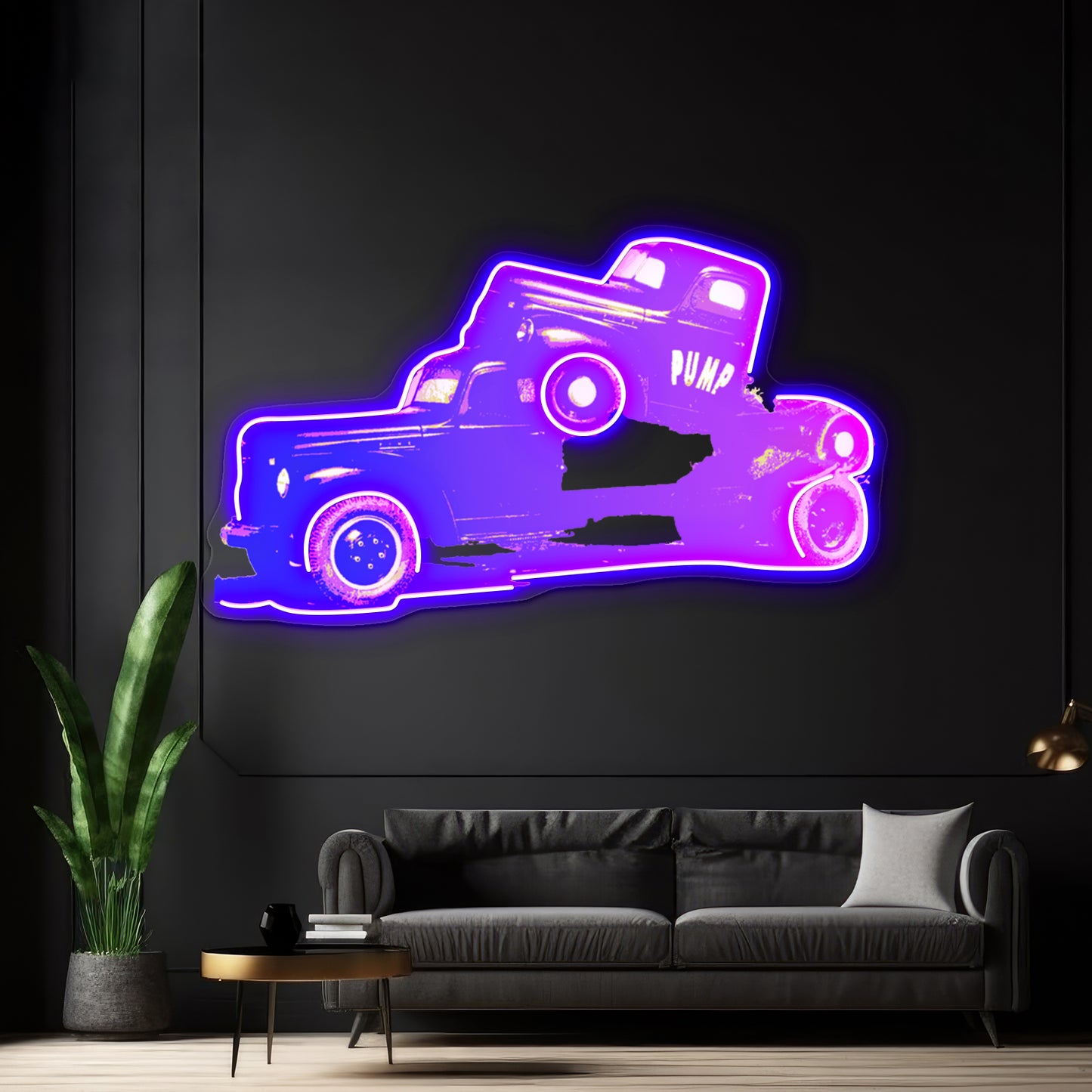 Pump Pop Artwork Led Signs For Room