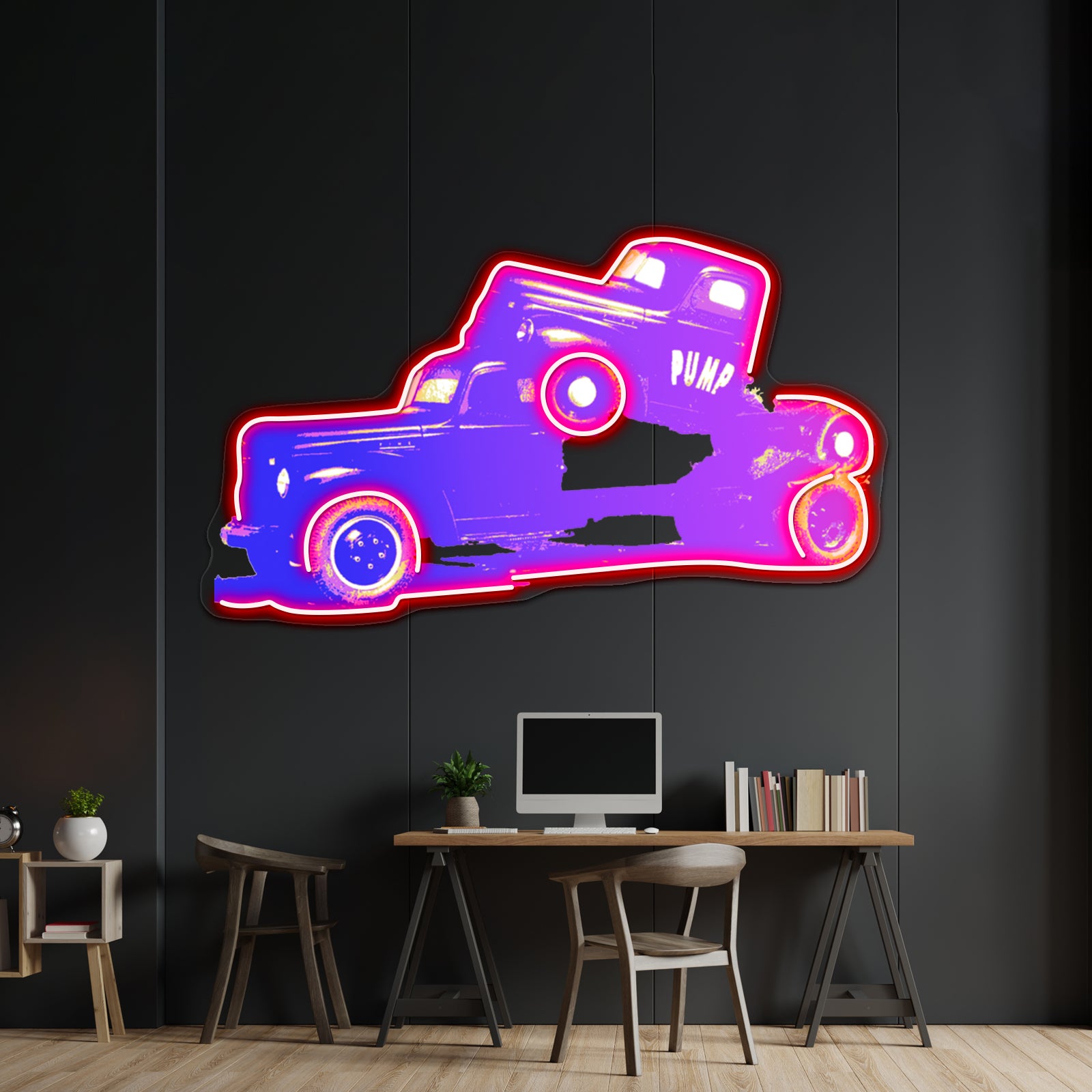 Pump Pop Artwork Led Signs For Room | Shineneon