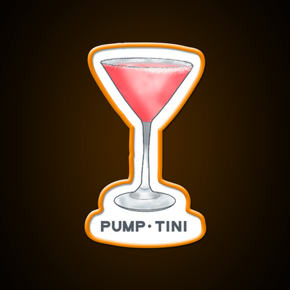 Pump Tini Cocktail Bar Decor Led Neon Sign Rgb Color - Shineneon