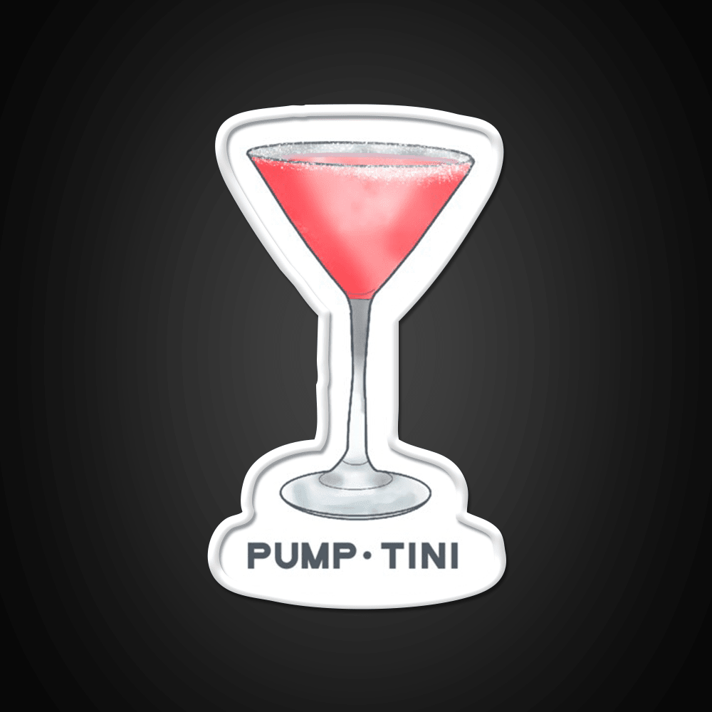 Pump Tini Cocktail Bar Decor Led Neon Sign Rgb Color - Shineneon