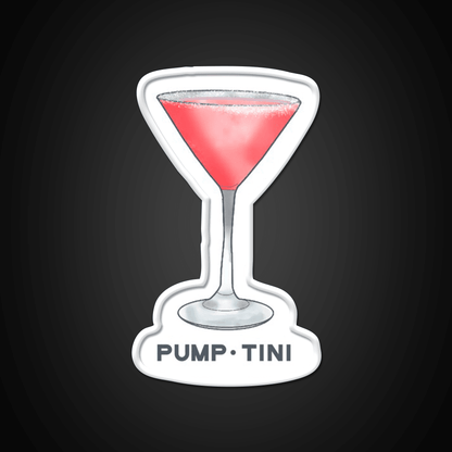 Pump Tini Cocktail Bar Decor Led Neon Sign Rgb Color - Shineneon