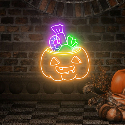 Pumpkin Candy Led Neon Sign P | Shineneon