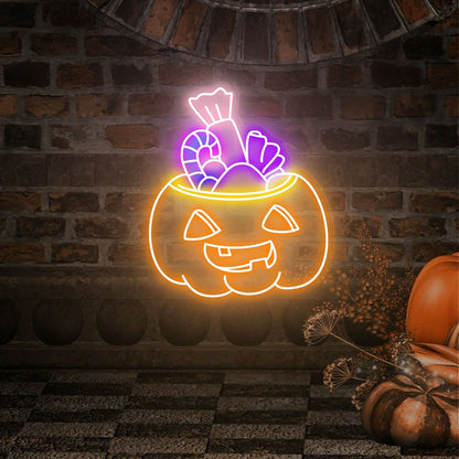 Pumpkin Candy Led Neon Sign P | Shineneon