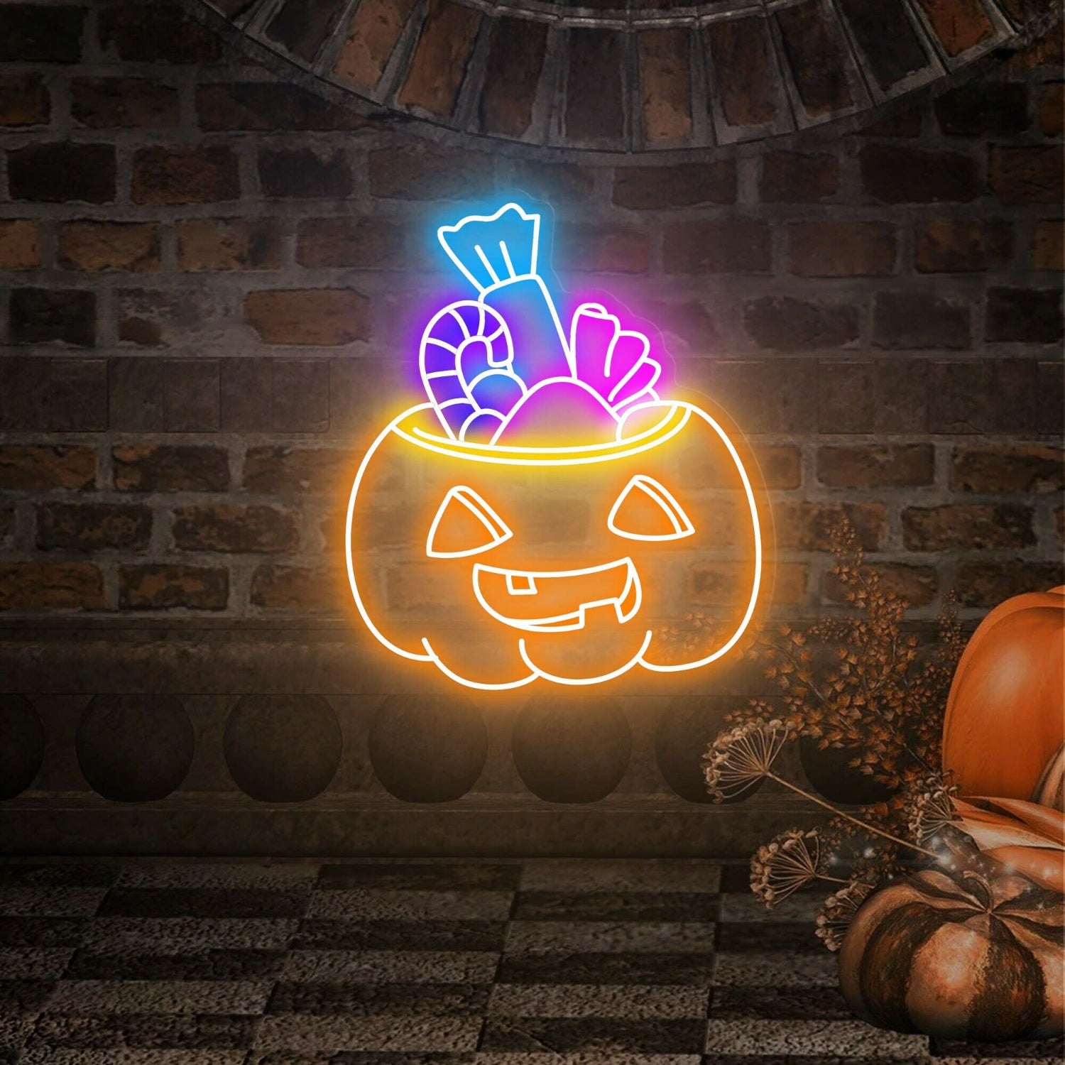 Pumpkin Candy Led Neon Sign P | Shineneon