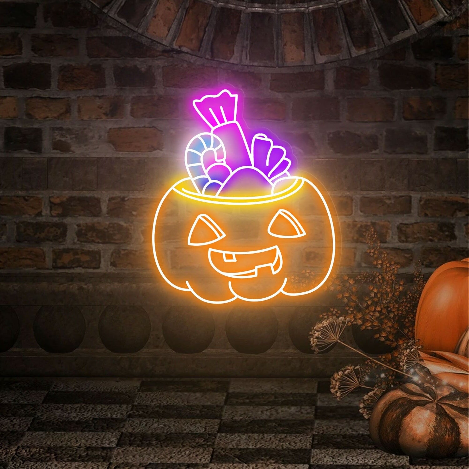 Pumpkin Candy Led Neon Sign P | Shineneon