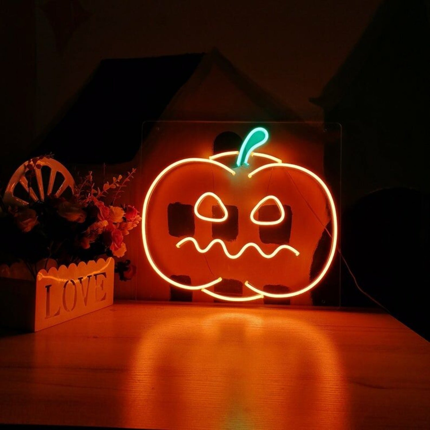 Pumpkin Halloween Led Light Sign | Shineneon