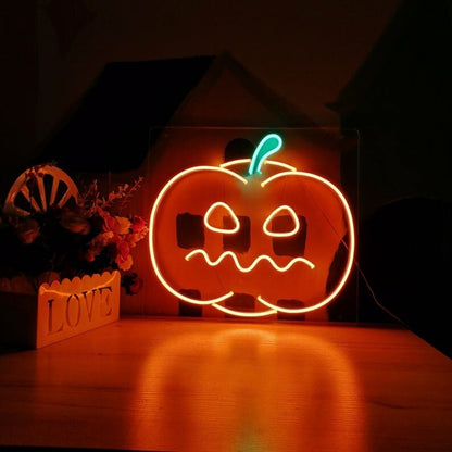 Pumpkin Halloween Led Light Sign | Shineneon