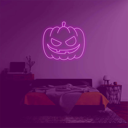 Pumpkin Head Neon Sign | Shineneon