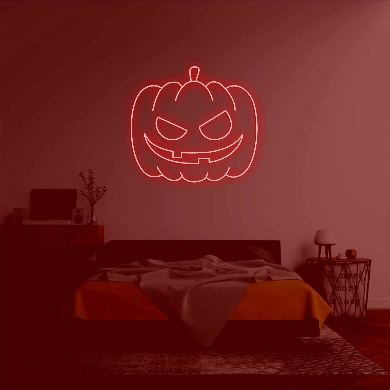 Pumpkin Head Neon Sign | Shineneon