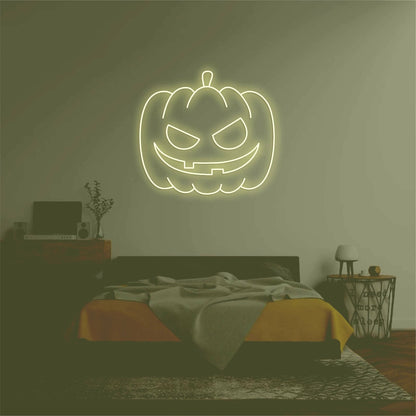 Pumpkin Head Neon Sign | Shineneon