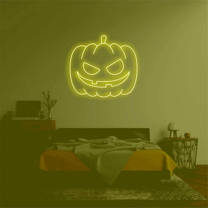 Pumpkin Head Neon Sign | Shineneon